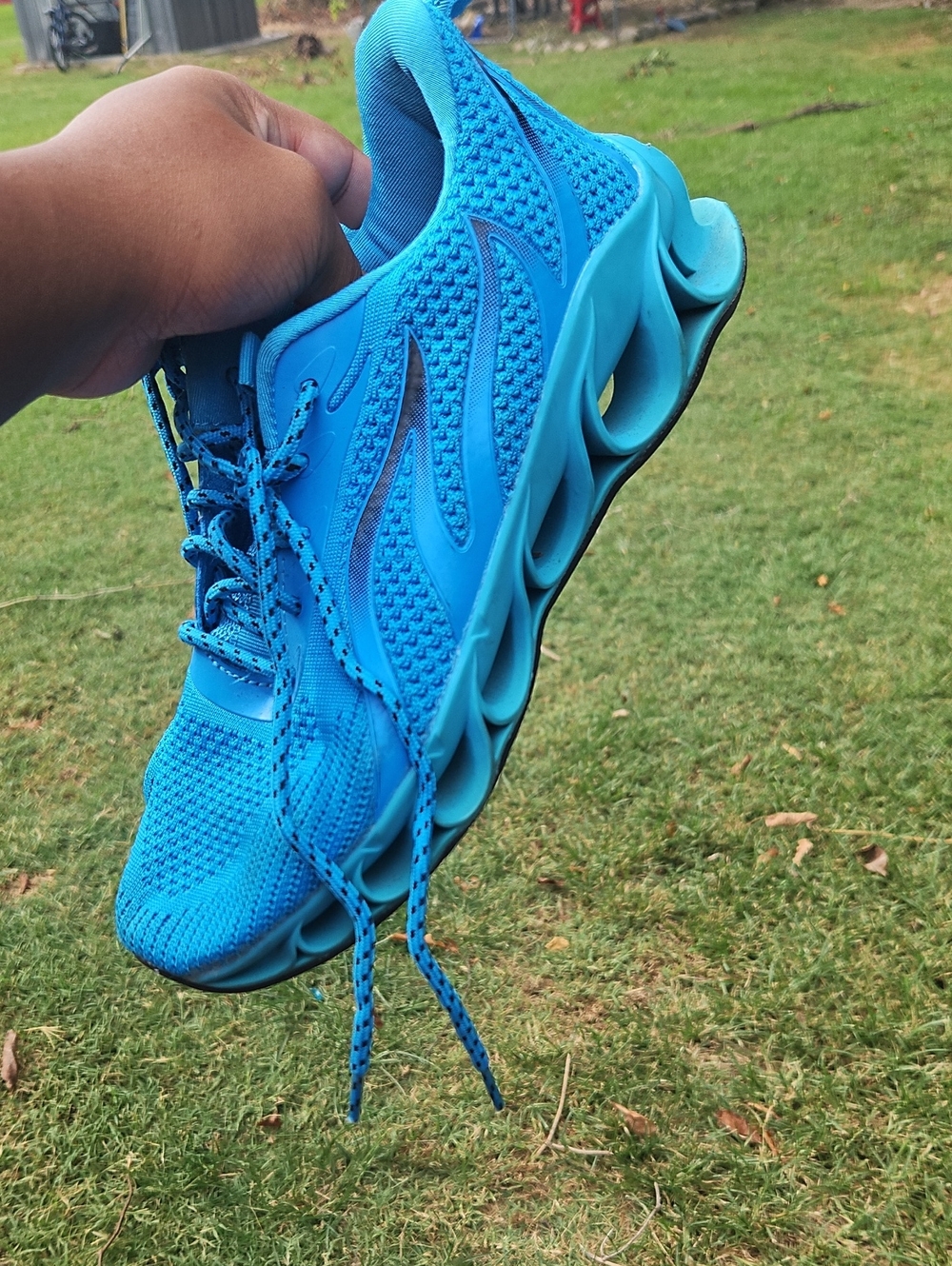 Women’s Lightweight Blue Athletic Sneakers